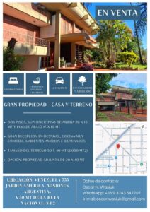 Propiedad con vivienda
