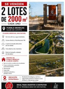 Lote en complejo cerrado. San Rafael