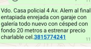 Vendo casa nueva barrio policial 4 impecable