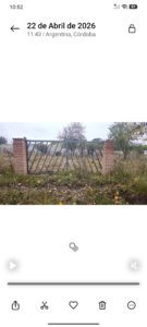 Lote en Villa Gloria Villa Giardino Córdoba
