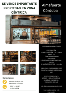 Importante propiedad / locales funcionando