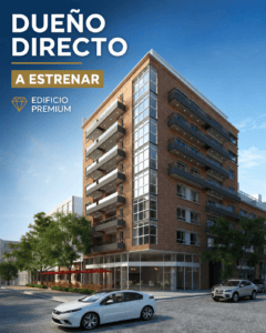 2 ambientes a Estrenar al frente Piscina/ Sum /Parrilla