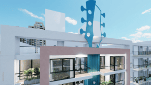 Departamento 2 amb con estudio. Zona Güemes Mar del Plata