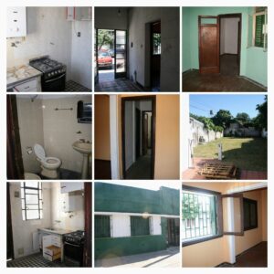 Casa de Dos Dorm. con Amplio Jardin y Cochera