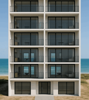 edificio frente mar del plata