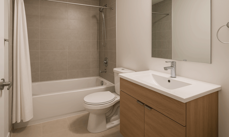 Baño de departamento en venta en Formosa Capital dueño directo sin inmobiliaria