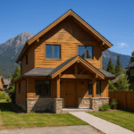Casa de madera en venta en San Carlos de Bariloche, dueño directo, rodeada de naturaleza y montañas.