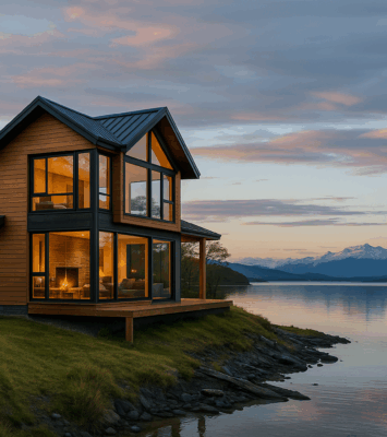 Casa con vista al lago Fagnano en Tolhuin – Dueno directo