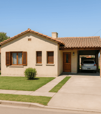 Casa familiar con patio y cochera en Chepes – Venta particular