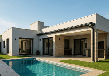 Casa moderna con pileta y cochera doble en Ibarreta – Sin inmobiliaria