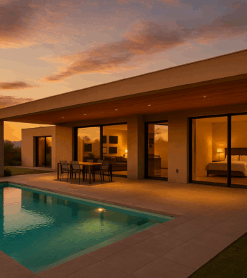 Casa moderna con pileta y galeria techada en Pocito – Dueno directo