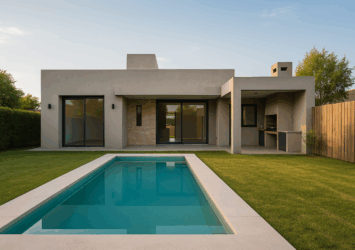 Casa moderna con pileta y jardin en Perico – Venta directa