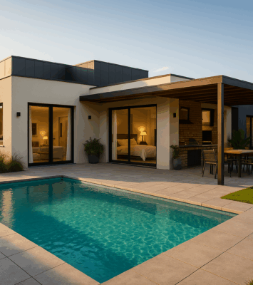 Casa moderna con pileta y parque en Cipolletti – Dueno directo