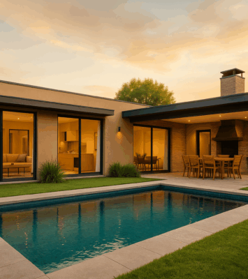 Casa moderna con pileta y quincho en Rafaela – Dueno directo