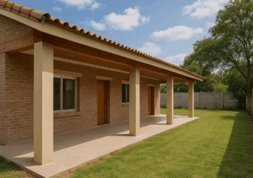 Casa en El Colorado con galeria techada y terreno al fondo – Particular vende sin comision