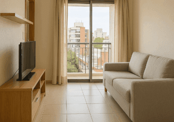 Departamento centrico en Santa Rosa con balcon y cochera – Dueno directo